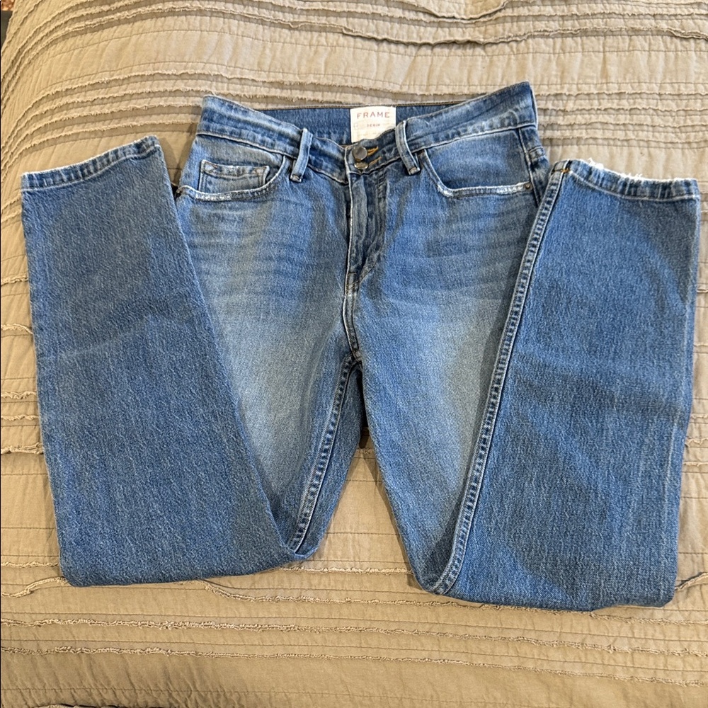 Frame Denim Le Sylvie Slender Straight Jeans